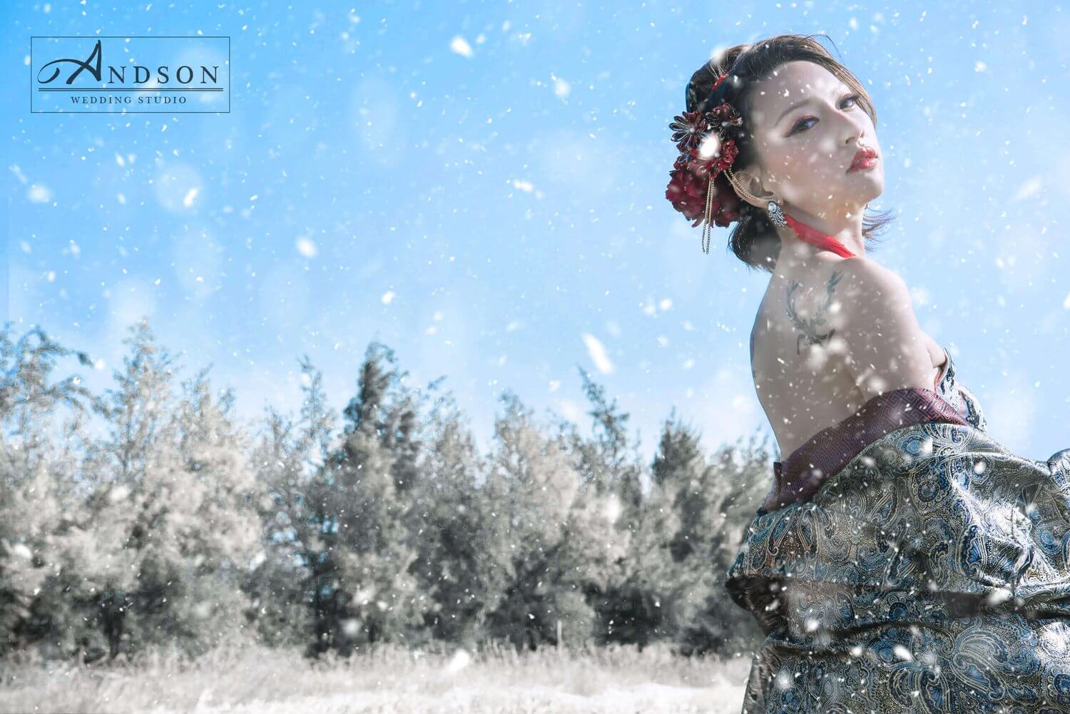 花魁婚紗的第2張圖片