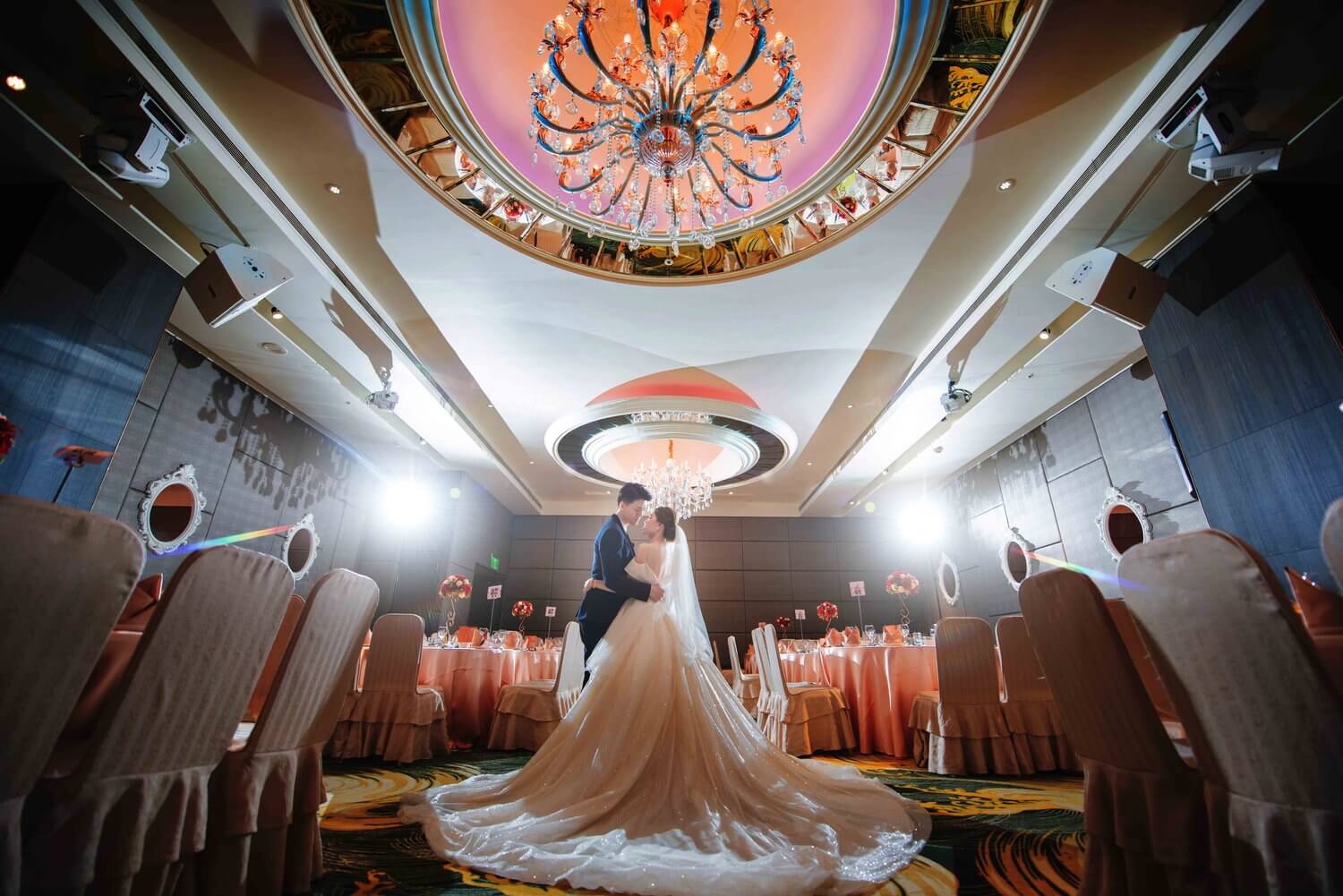 雙機婚禮拍攝的第2張圖片