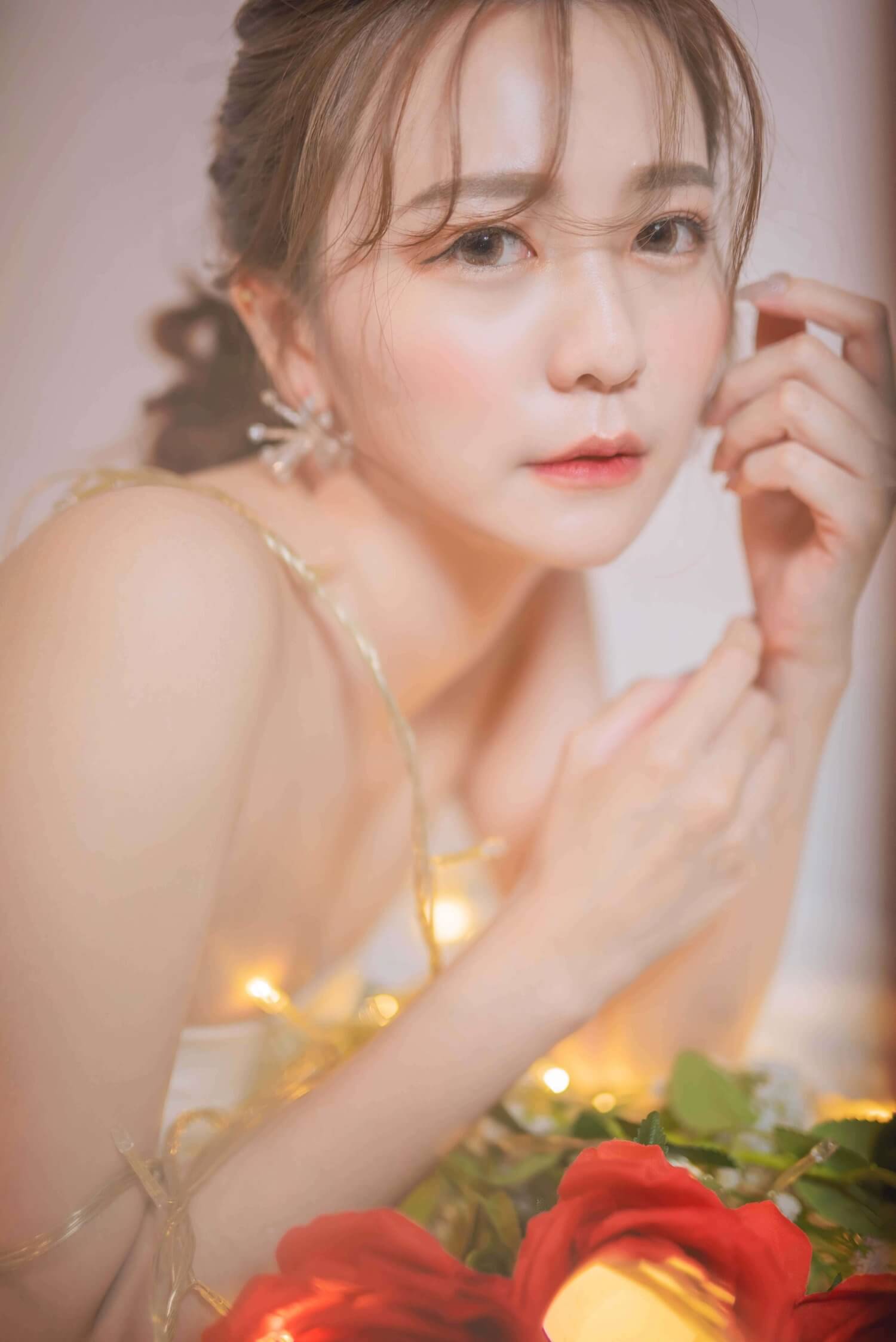 花束寫真(黑色與粉色系)的第8張圖片