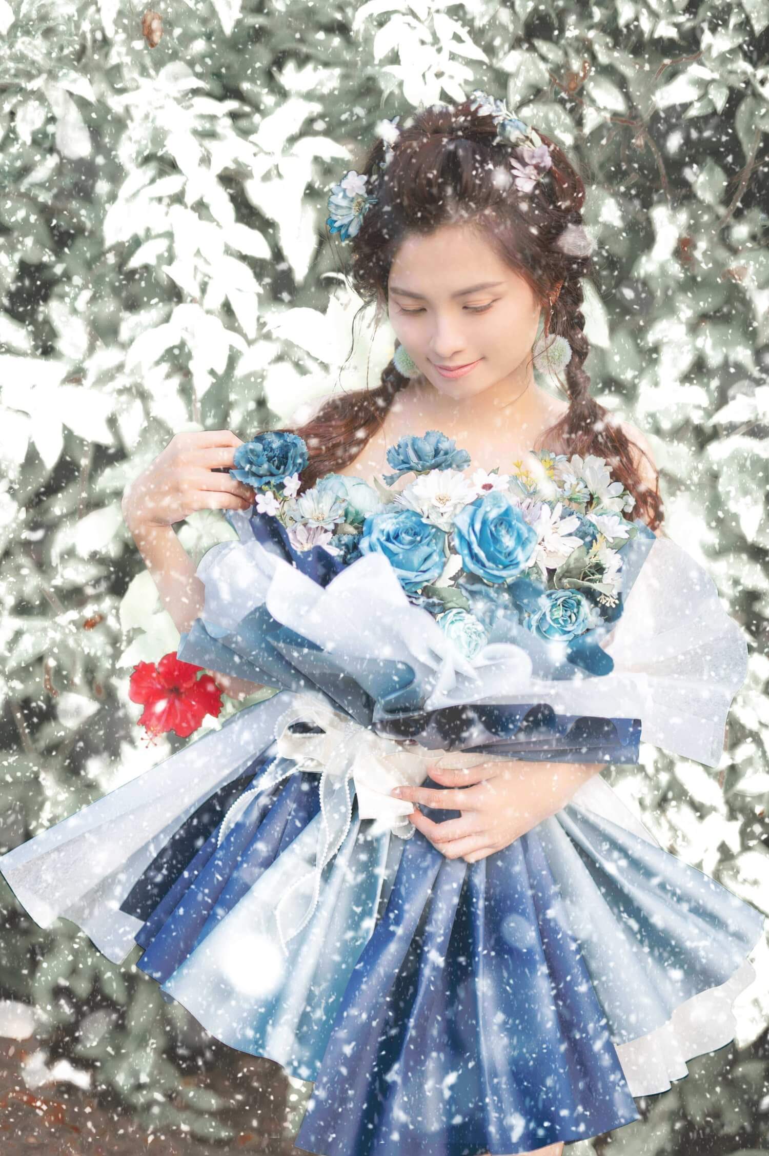 花束寫真的第4張圖片